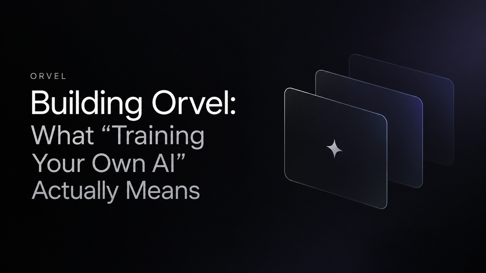 Building Orvel article cover